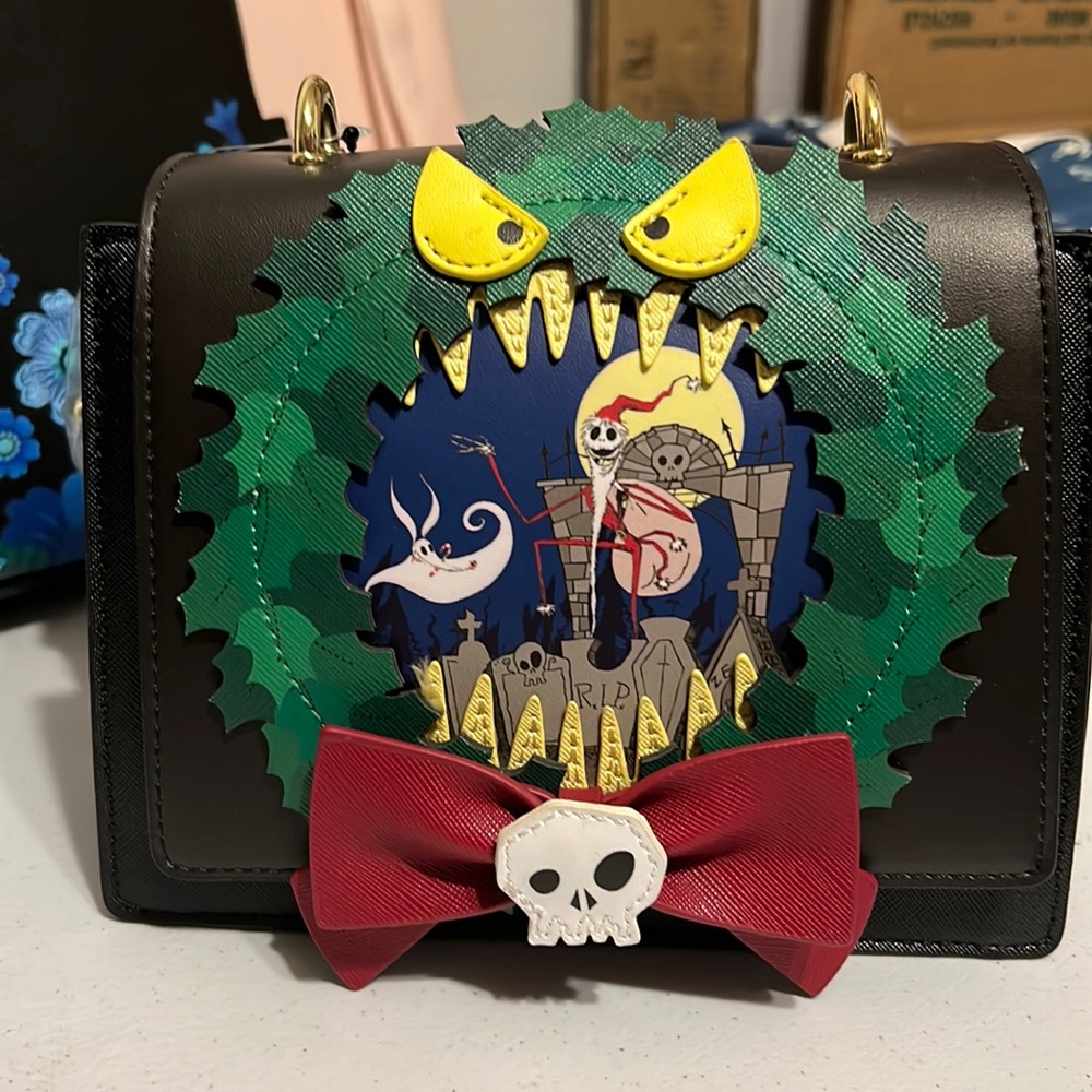 Loungefly Disney Nightmare Before Christmas Crossbody Bag
